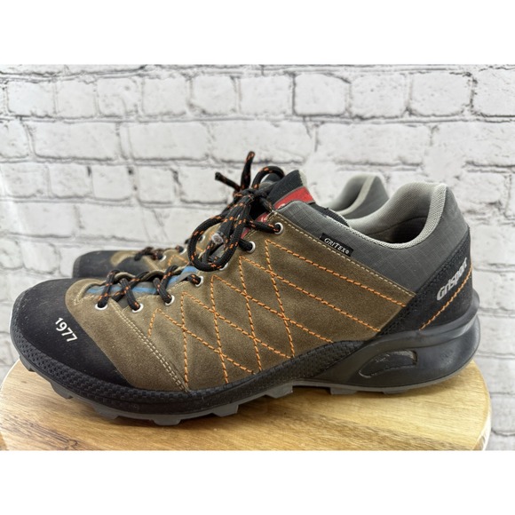 Grisport 13133 Gritex Low Cut Trekking Shoes Men's EUR 46 US 12.5 Brown - Picture 1 of 15